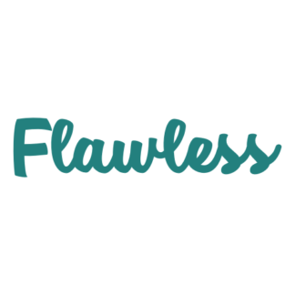 Flawless Decal (Turquoise)